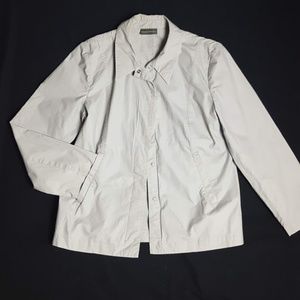 Banana Republic Womens Jacket Sz M/L Gray Collar